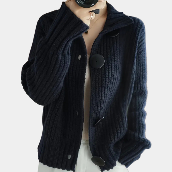 INARA - Chaleur Tricotée Cardigan pour Femmes