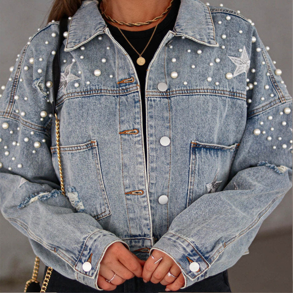 LYRIC - Veste en Jean Tendance pour Femmes