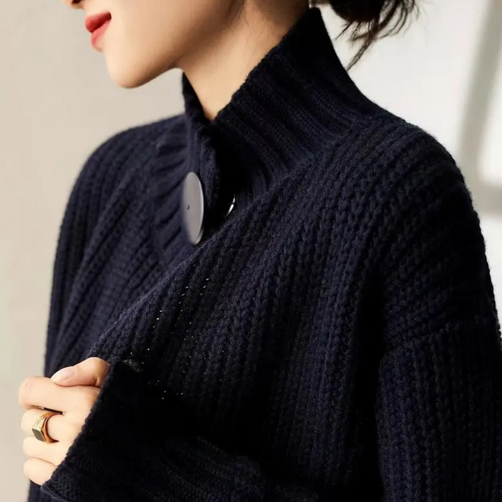 INARA - Chaleur Tricotée Cardigan pour Femmes