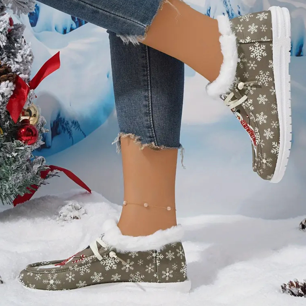 STARLA - Chaussures de Noël Tendance pour Femmes