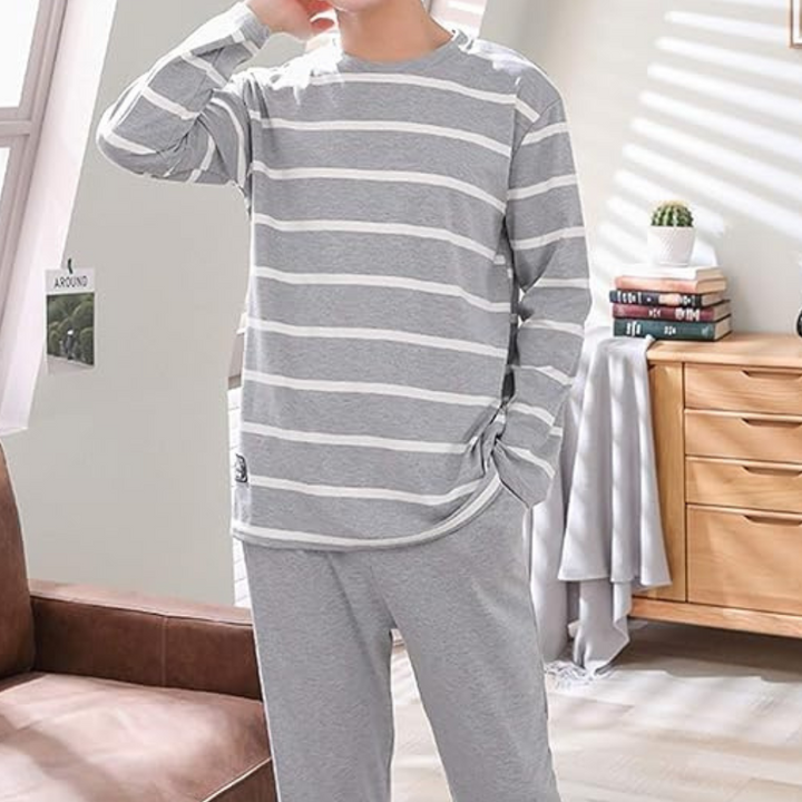 TYLER - Ensemble de Pyjamas Chaud pour Hommes