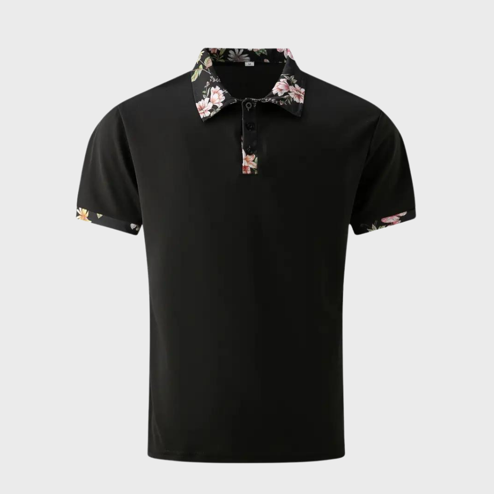 Sander - Polo pour homme à imprimé floral