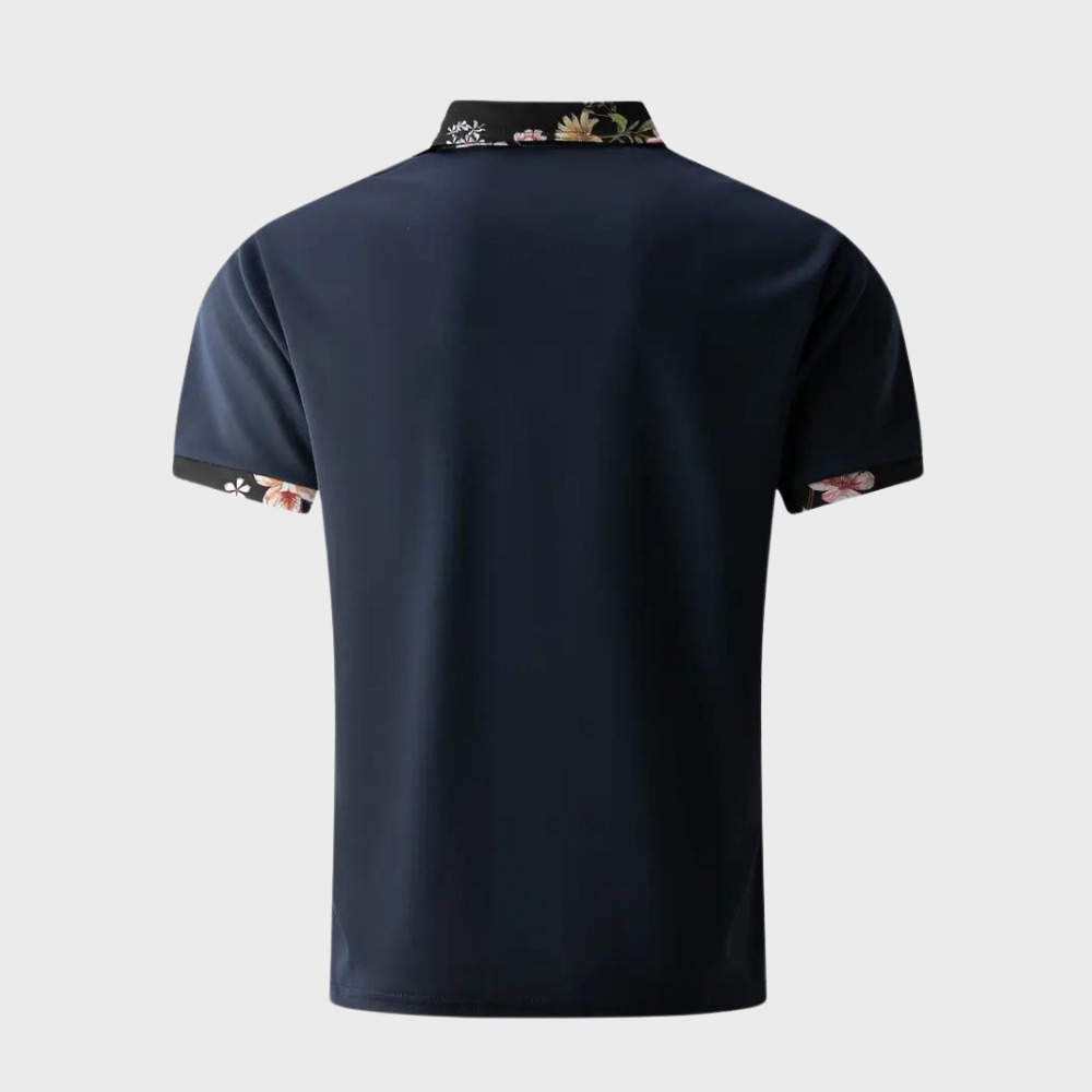 Sander - Polo pour homme à imprimé floral