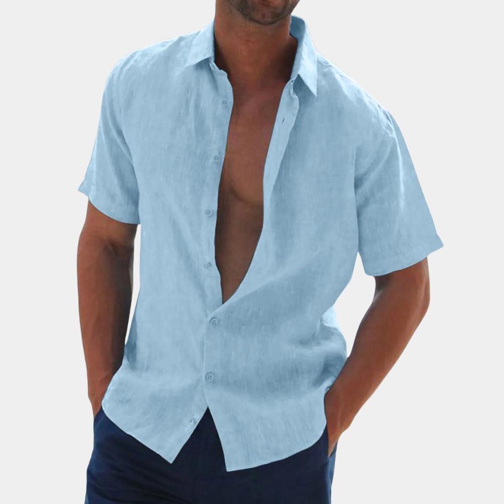 Royal - Chemise à demi-manches pour hommes