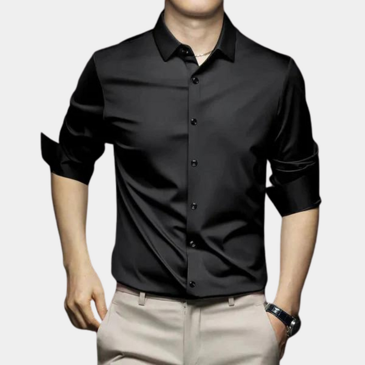 Norbert - Chemise classique infroissable pour homme