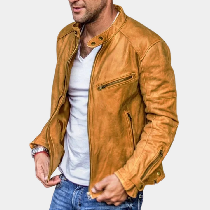 Leroy - Veste classique pour hommes, résistante aux intempéries