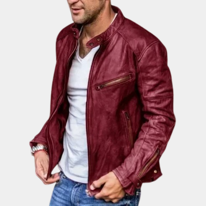 Leroy - Veste classique pour hommes, résistante aux intempéries