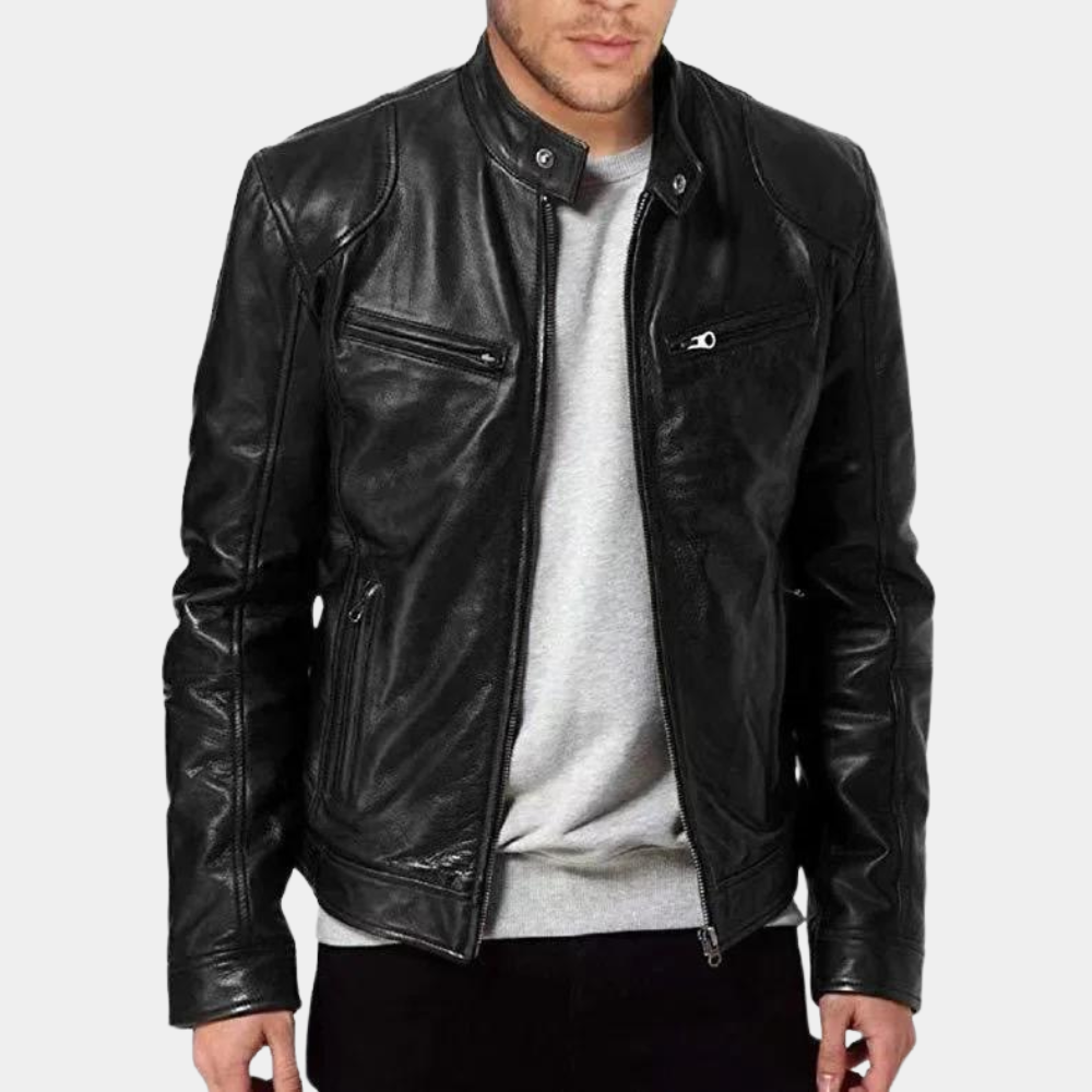 Govanni - Veste de moto de luxe pour homme