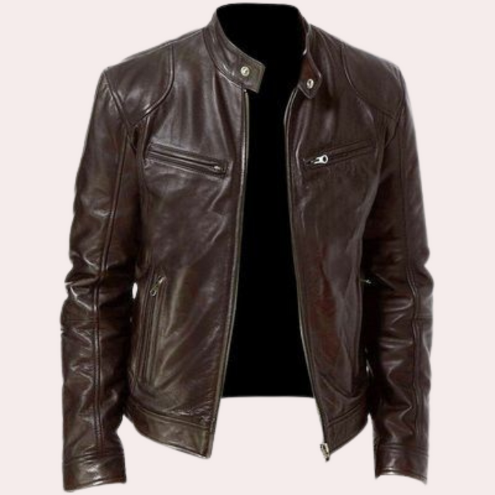 Govanni - Veste de moto de luxe pour homme