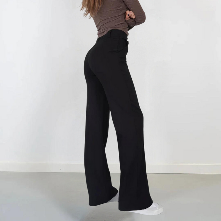 Eliana - Pantalon tendance à jambes larges pour femmes