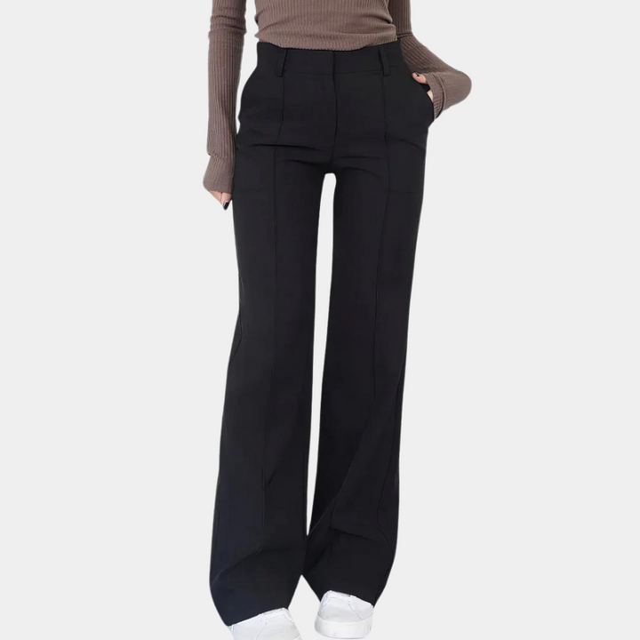 Eliana - Pantalon tendance à jambes larges pour femmes