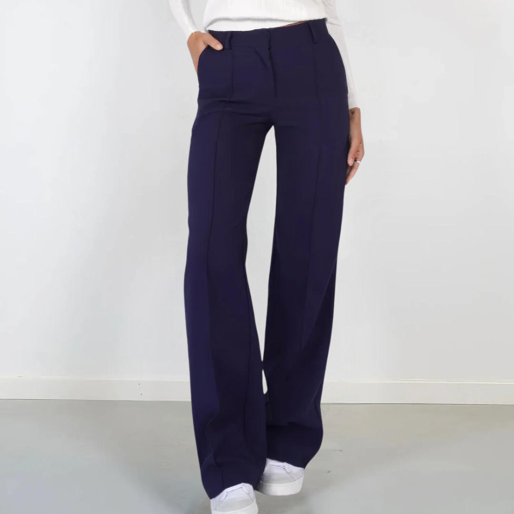 Eliana - Pantalon tendance à jambes larges pour femmes