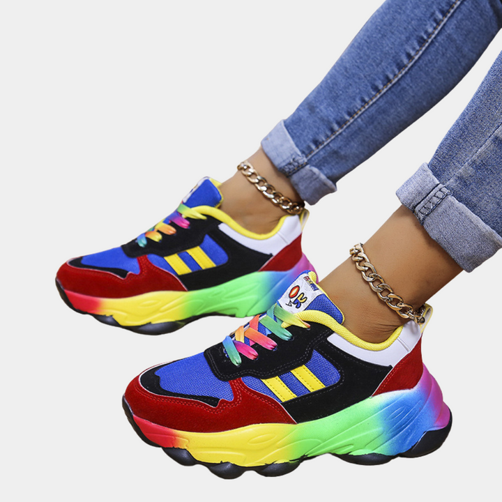 Henriette - Chaussures multicolores tendance pour femmes