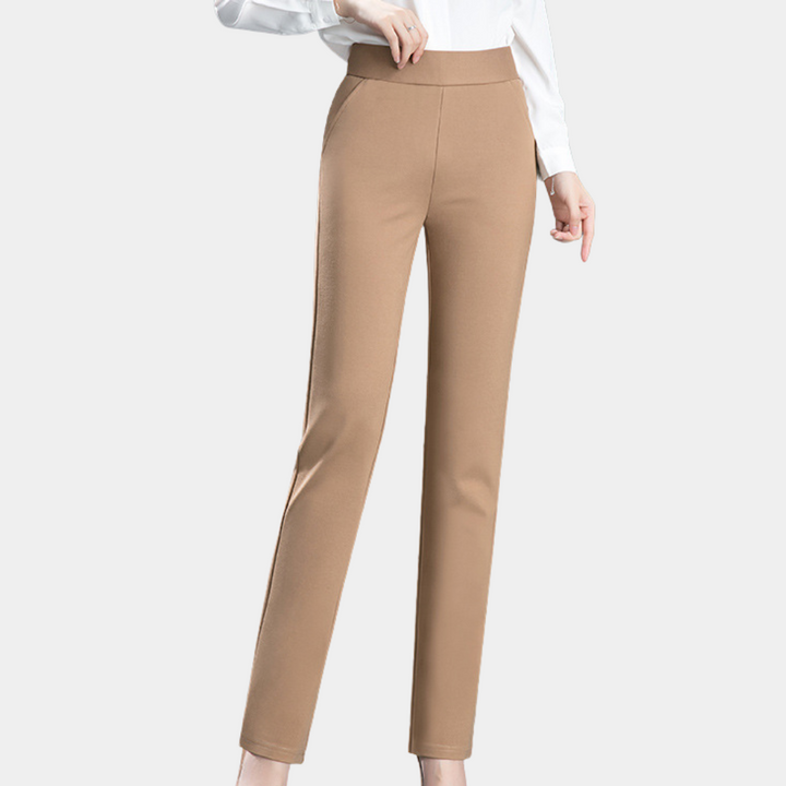 Abril - Pantalon élégant à coupe droite pour femmes