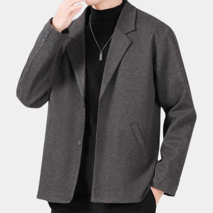 Amor - Blazer essentiel moderne pour hommes avec poches latérales