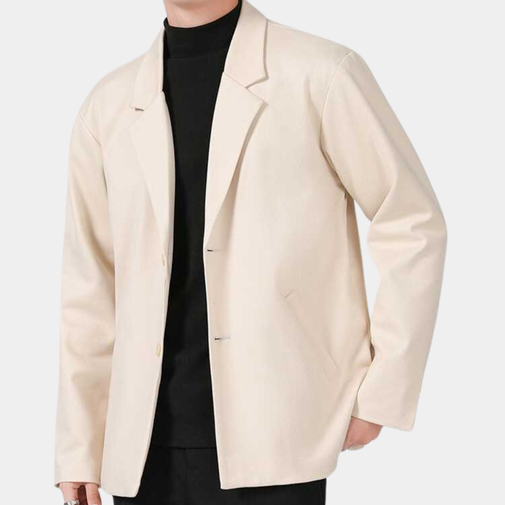 Amor - Blazer essentiel moderne pour hommes avec poches latérales