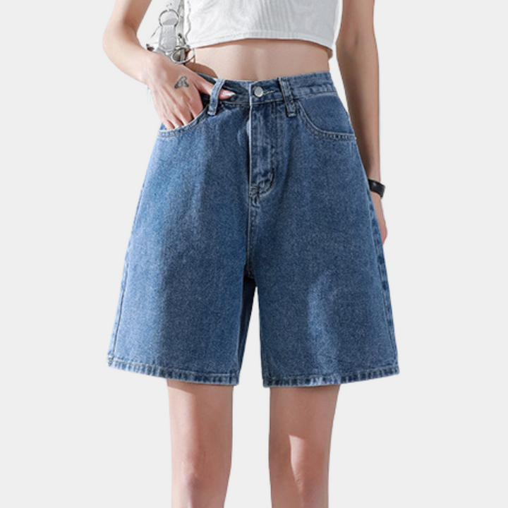 Liesel - Shorts Décontractés à Coupe Droite pour Femmes