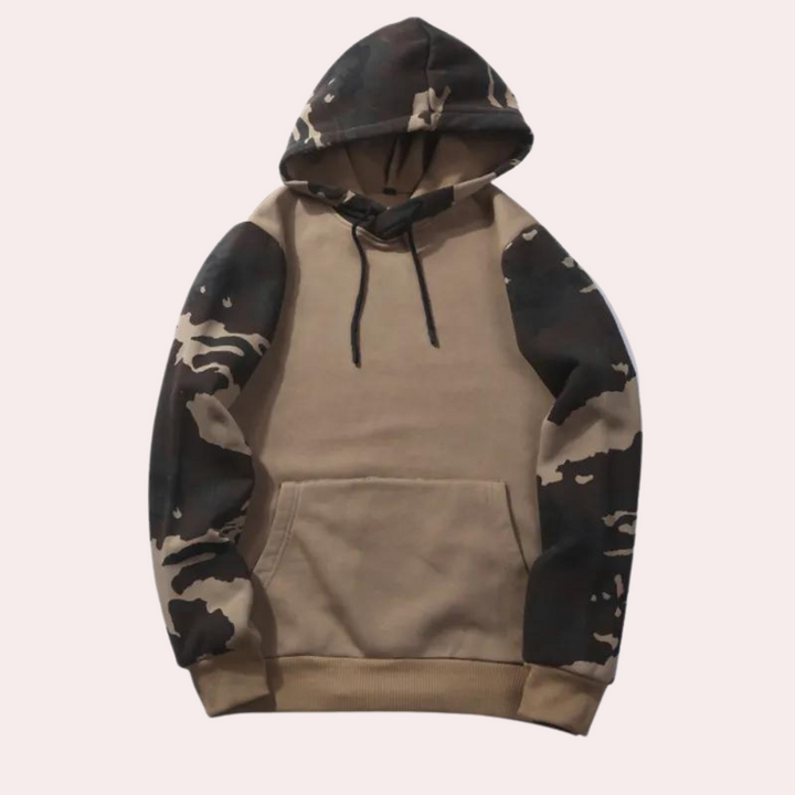 Fritz - Hoodie Camouflage Élégant pour Hommes