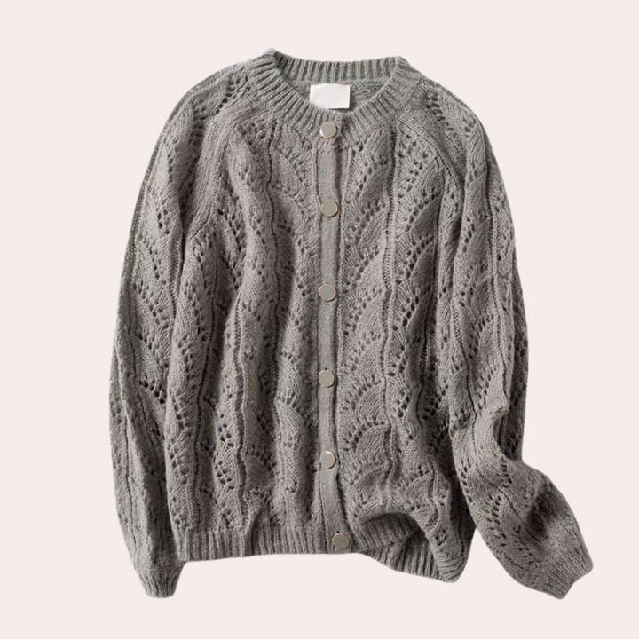 Delfina - Cardigan en Maille pour Femmes