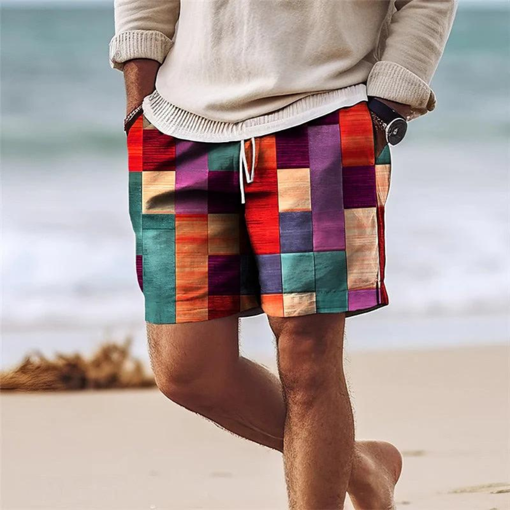 Lary - Short de Plage Moderne pour Homme