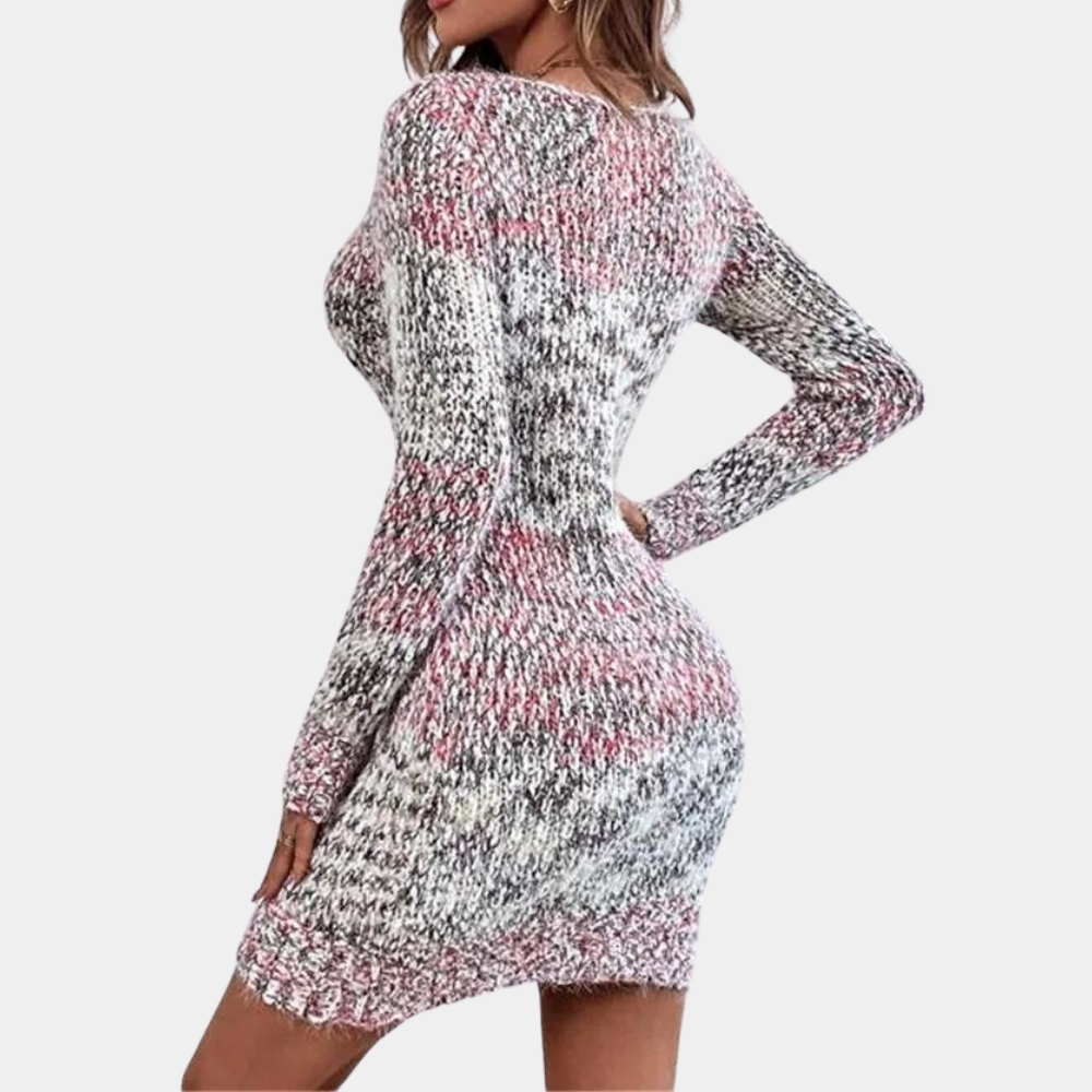 Zella - Robe Bodycon en Maille pour Femmes