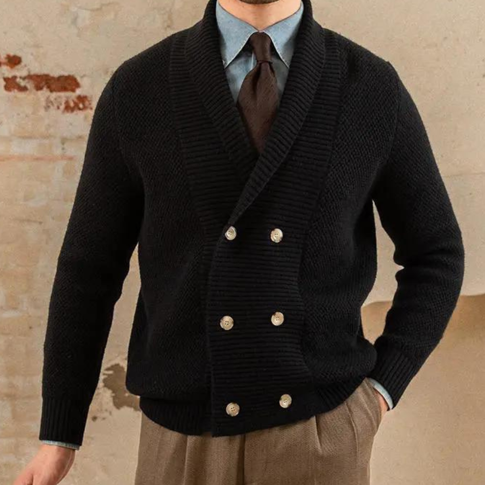 Thierry - Cardigan classique pour homme