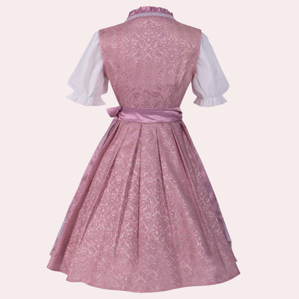 Miren - Robe Oktoberfest en Dentelle Florale pour Femmes