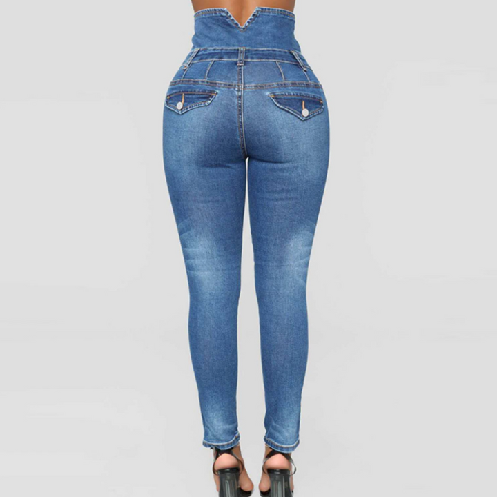 Nola - Pantalon Skinny Taille Haute pour Femme