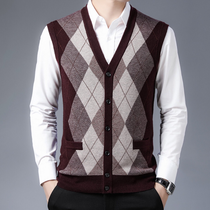 Nikolas - Gilet sans manches tendance pour hommes