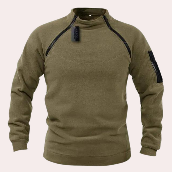 Zinon - Pull-over Décontracté Extensible pour Hommes