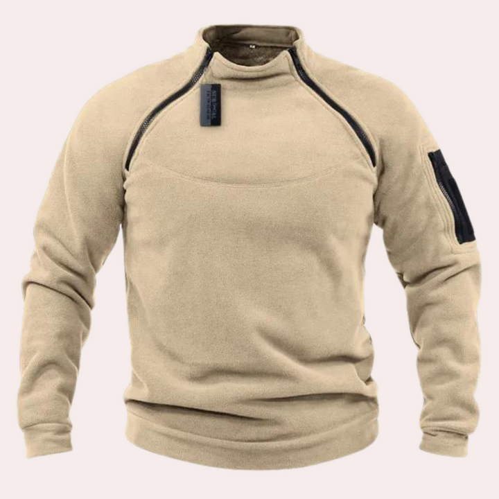 Zinon - Pull-over Décontracté Extensible pour Hommes