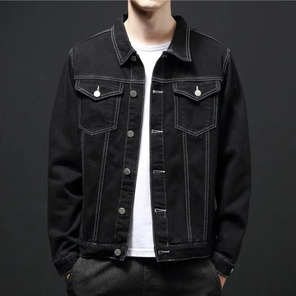 Darcio - Veste en Denim d'Hiver pour Hommes