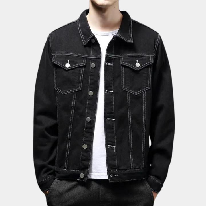 Darcio - Veste en Denim d'Hiver pour Hommes