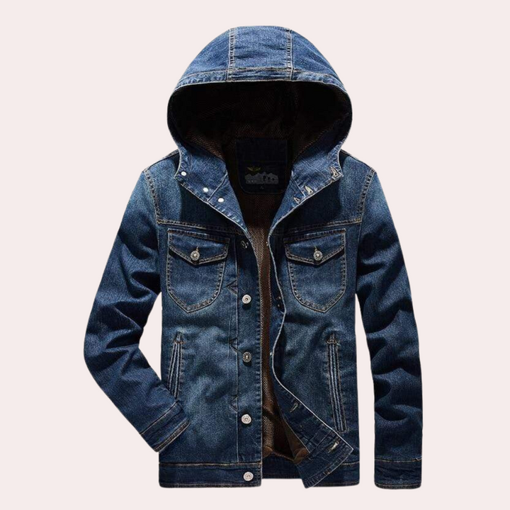 Odbart - Veste en Jean Élégance pour Hommes