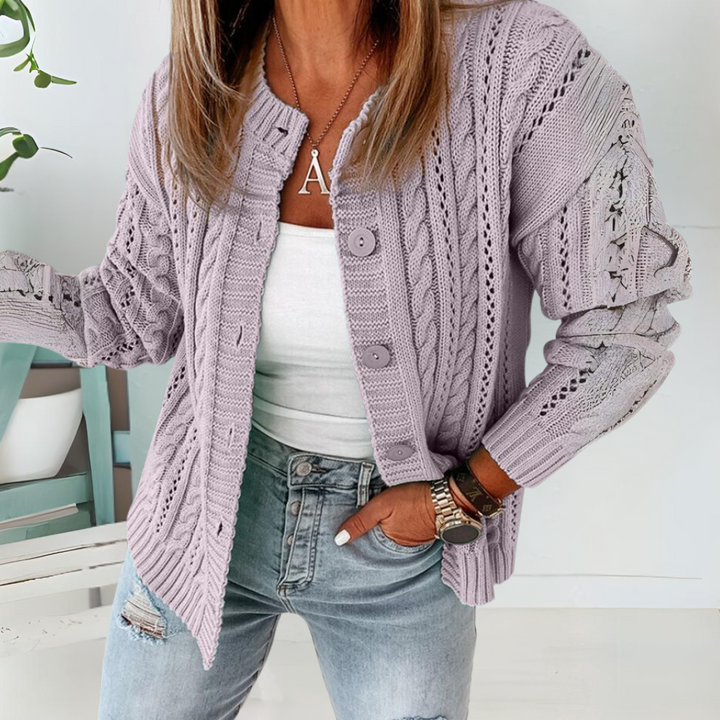 Margherita - Élégant cardigan tricoté pour femmes