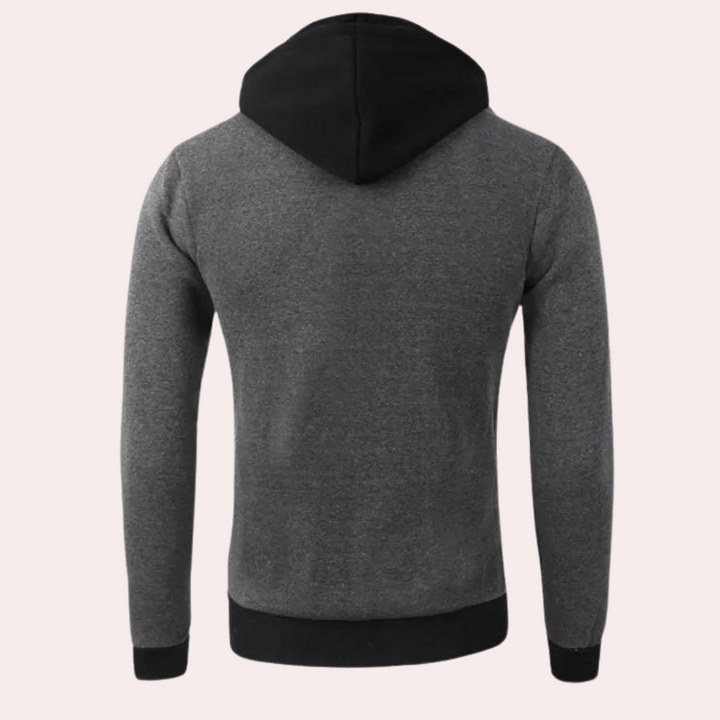 Gaspar - Sweat à capuche sport confortable pour hommes