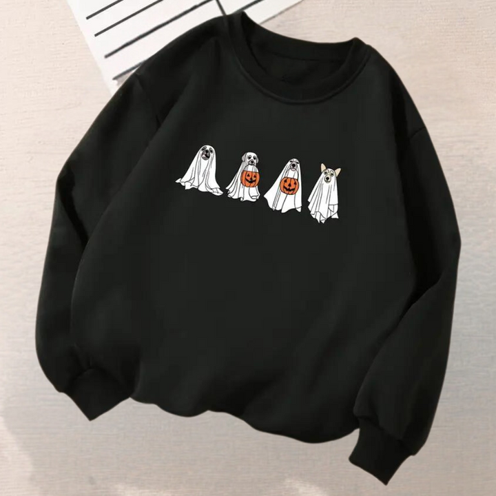 Kinga - Sweat-shirt Halloween tendance pour femmes