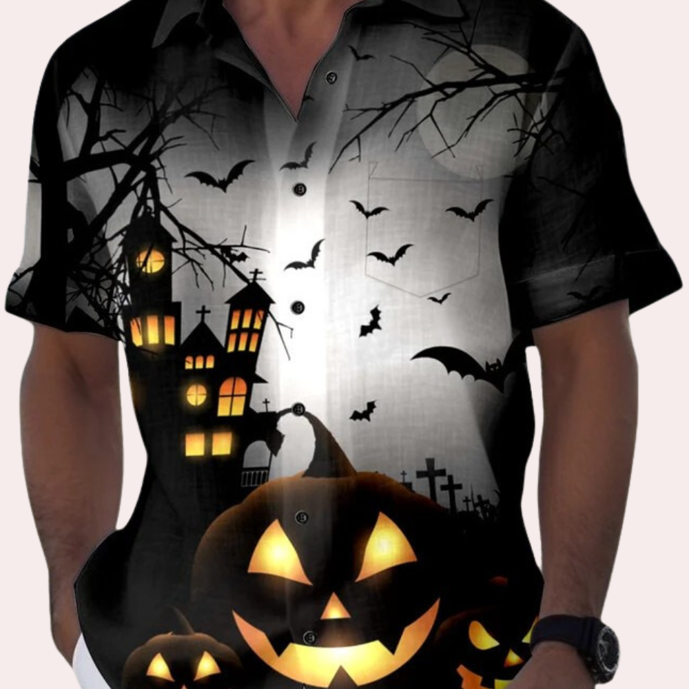 Matyi - Chemise d'Halloween confortable pour hommes