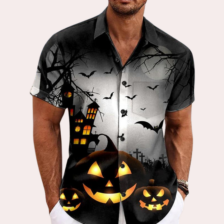 Matyi - Chemise d'Halloween confortable pour hommes