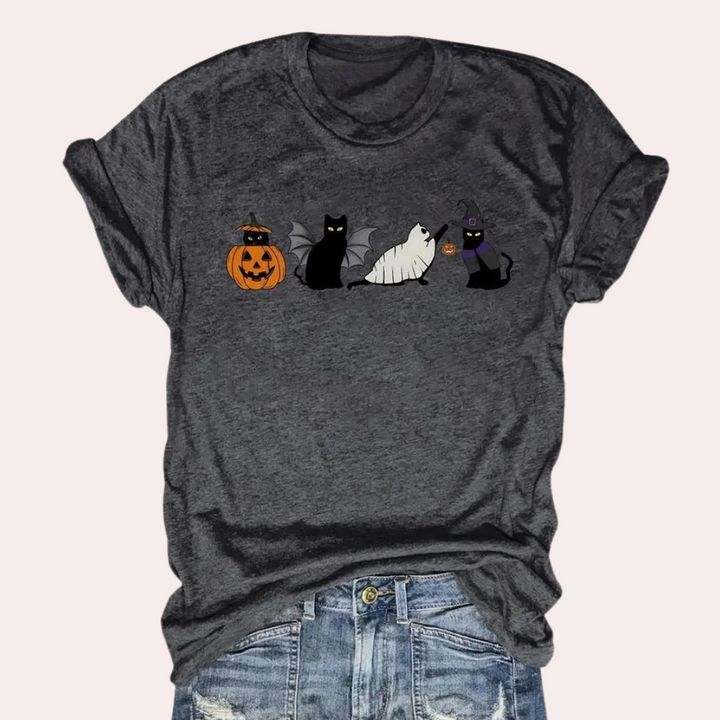 Kati - T-shirt confortable d'Halloween pour femmes