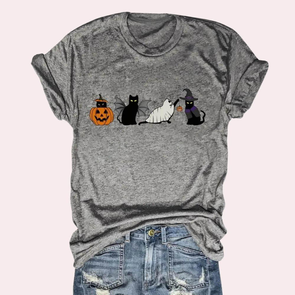 Kati - T-shirt confortable d'Halloween pour femmes