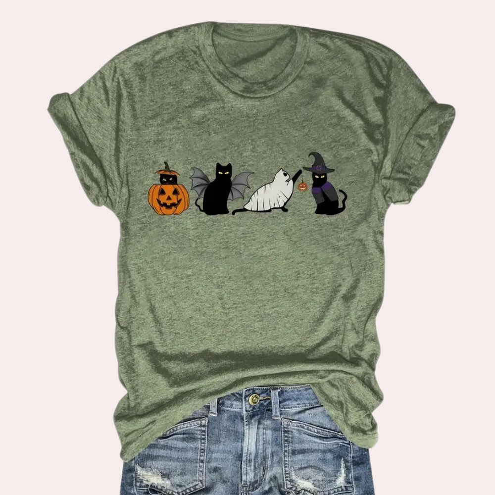 Kati - T-shirt confortable d'Halloween pour femmes