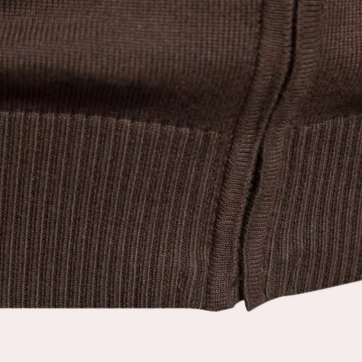 TIM - Cardigan Tricot à Glissière pour Hommes