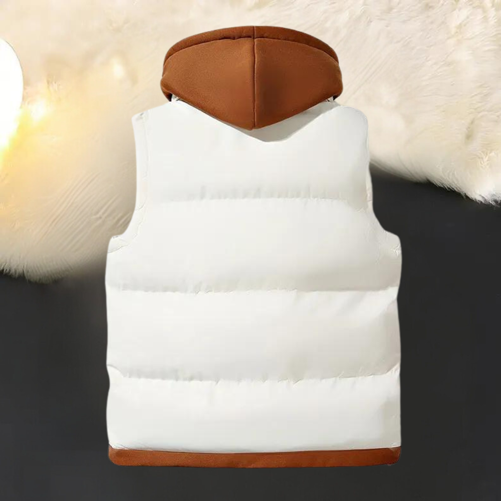 FRANK - Gilet à Capuche Élégant pour Hommes