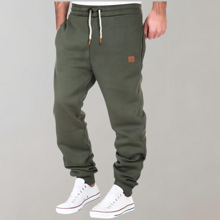 Groene joggingbroek voor heren