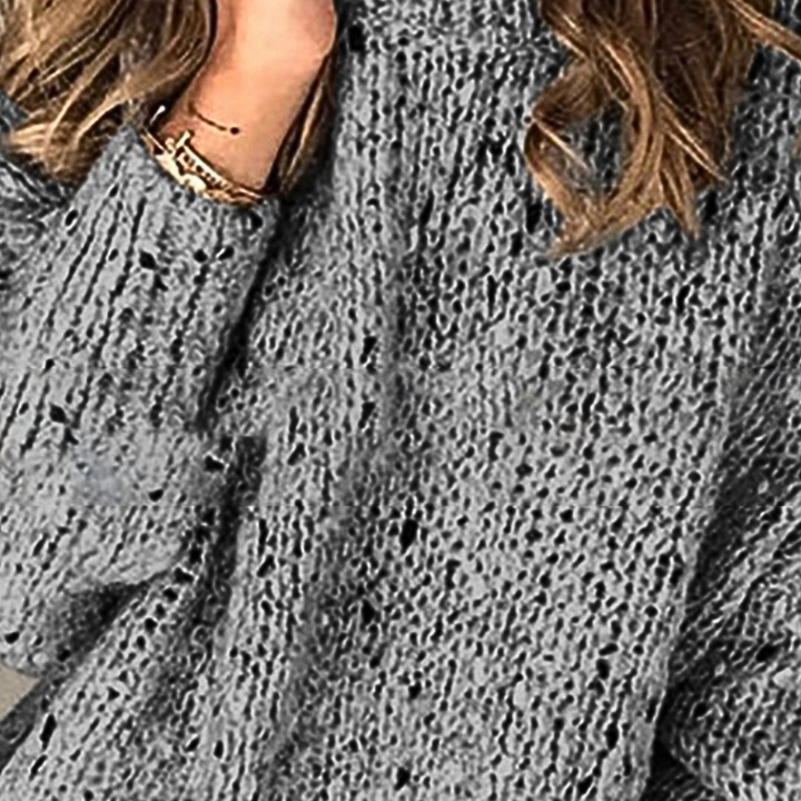 ESTEFANY - Pull confortable en tricot pour dames