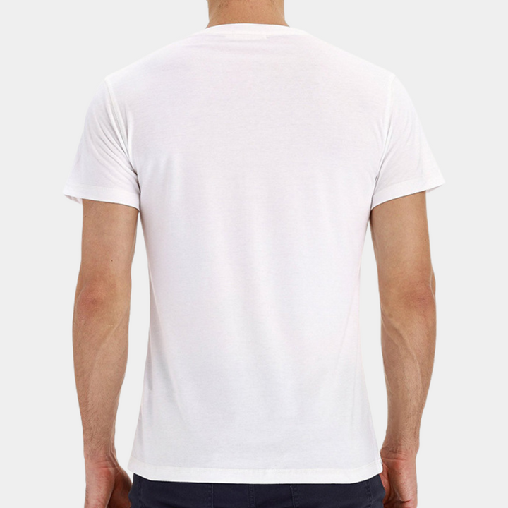 XAVER - T-shirt Boutonné Élégant pour Homme