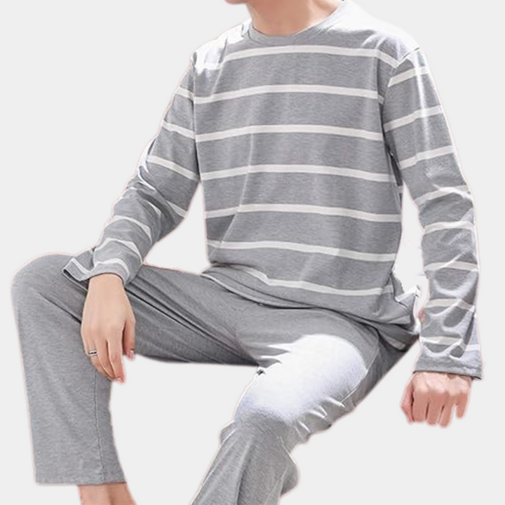 TYLER - Ensemble de Pyjamas Chaud pour Hommes