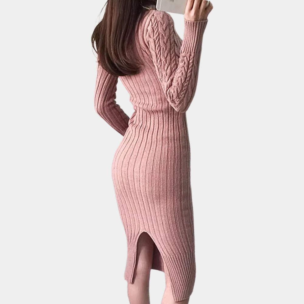 EMA - Robe en Tricot Élégante pour Femmes