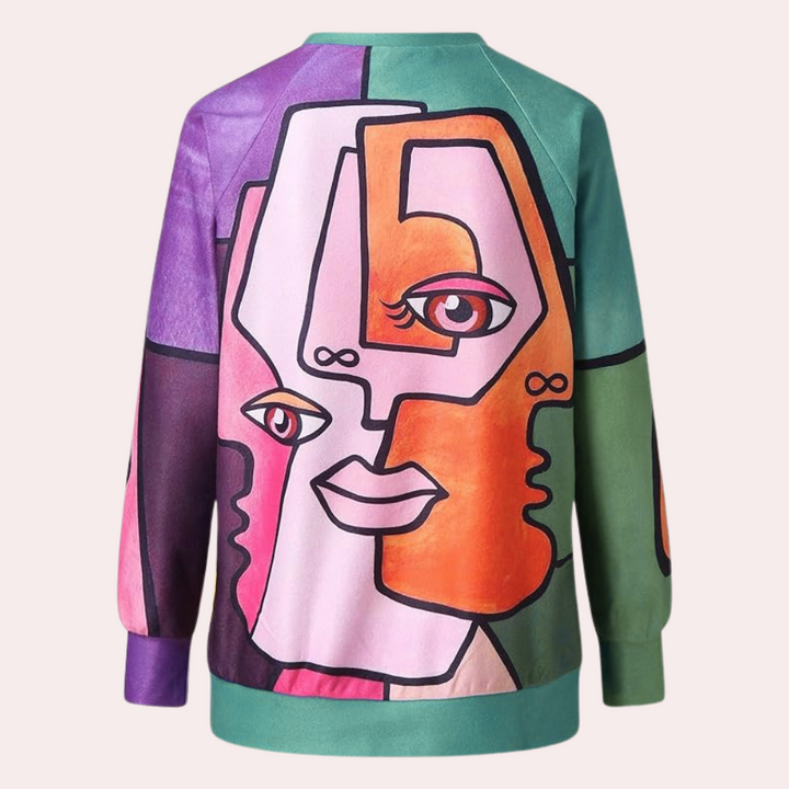 LILLIAN - Sweat-shirt Artistique pour Femmes